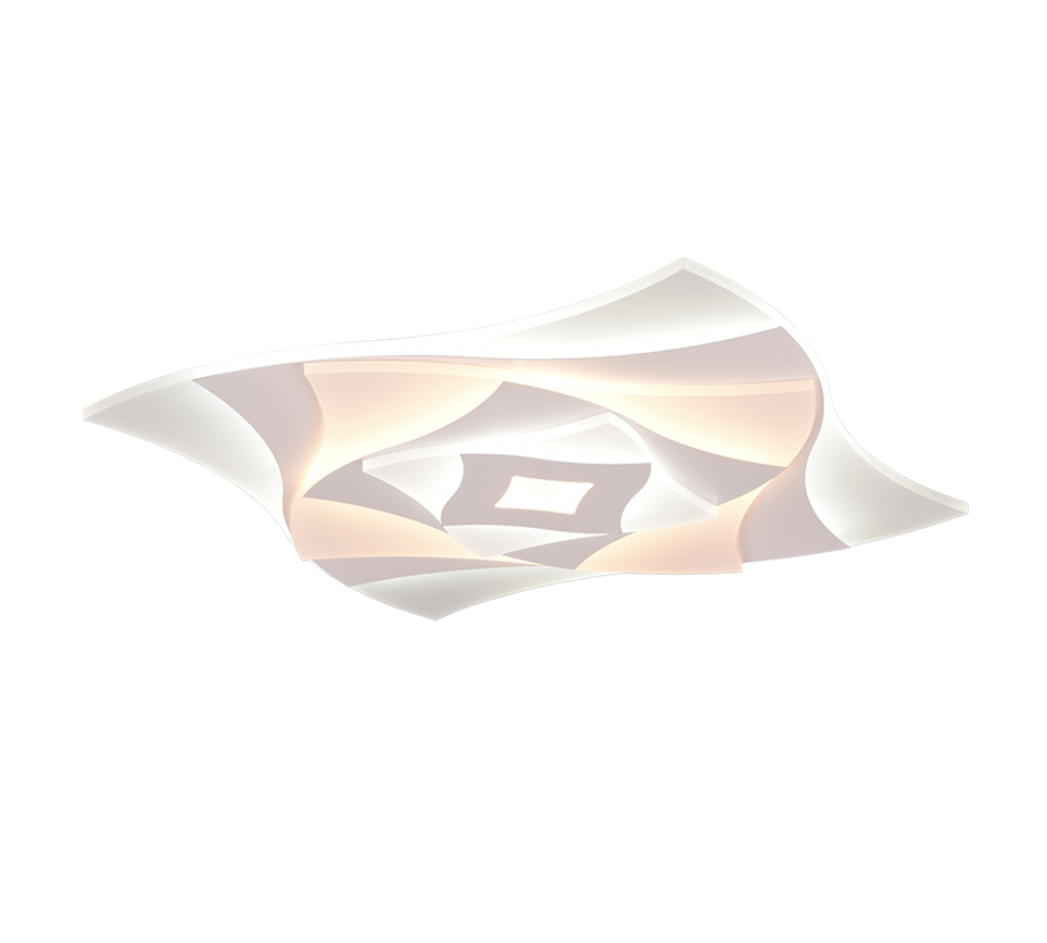 Plafondlamp Fleendon Mat Wit - Set van 3 - Afbeelding 3