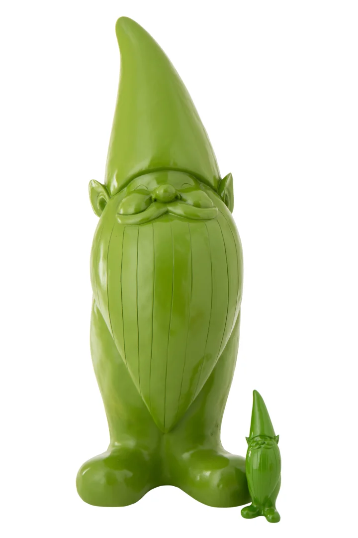 Decoratiefiguur Ziernine Groen H142 cm - Afbeelding 2