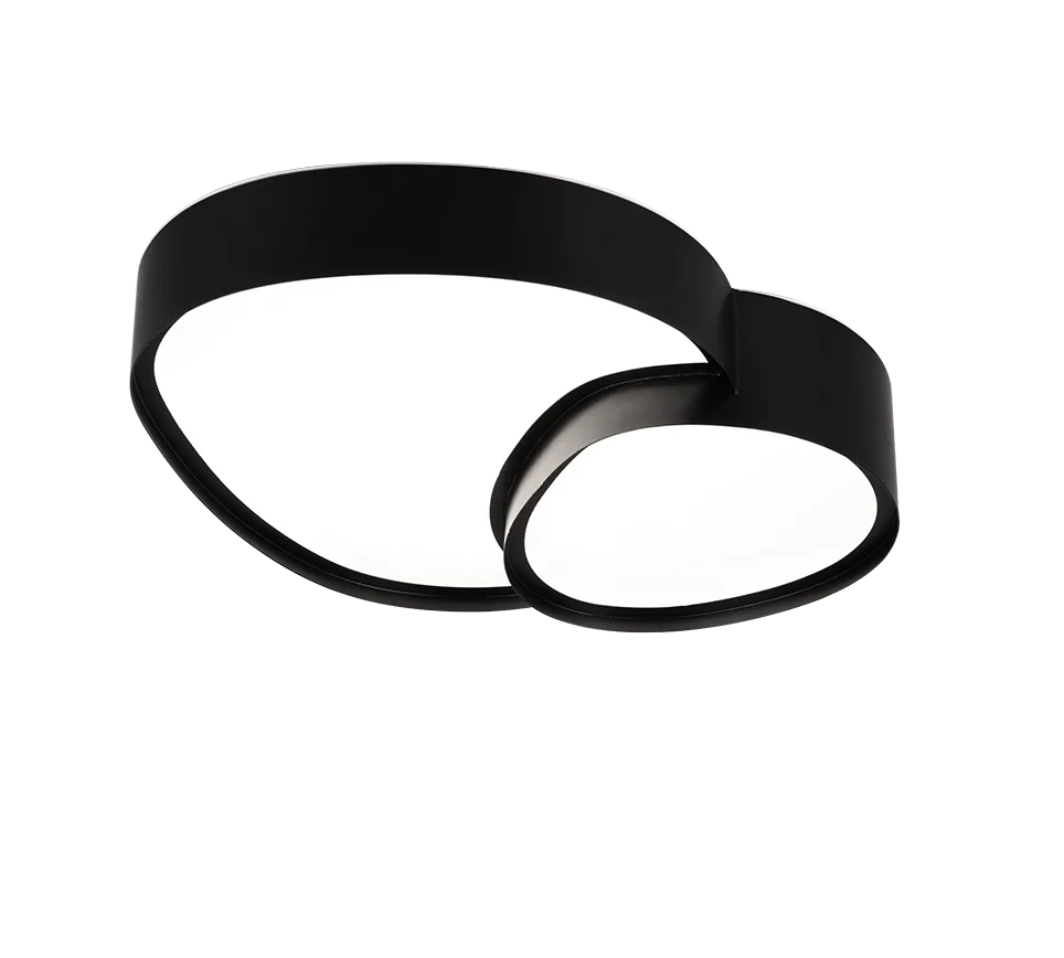 Plafondlamp Kolun Mat Zwart - Set van 3 - Afbeelding 2