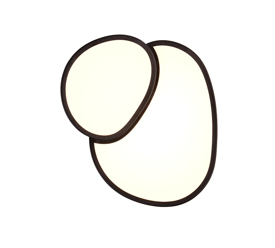 Plafondlamp Kolun Mat Zwart - Set van 3 - Afbeelding 3