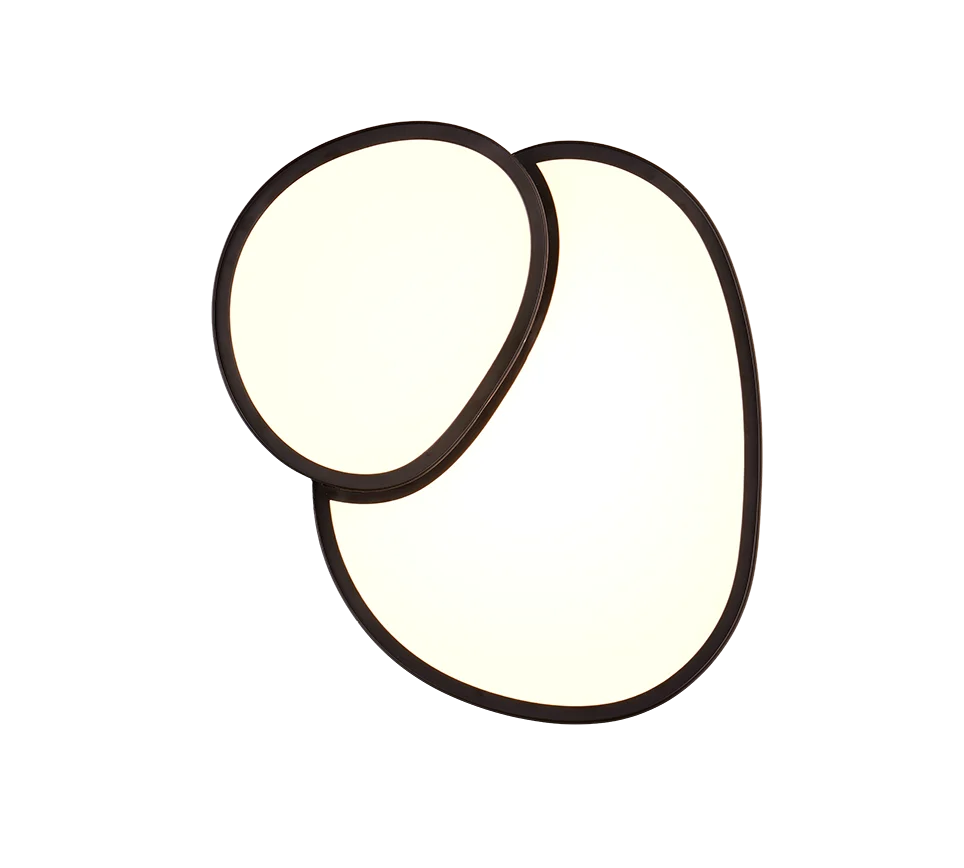 Plafondlamp Kolun Mat Zwart - Set van 3 - Afbeelding 3