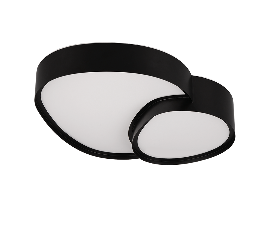 Plafondlamp Kolun Mat Zwart - Set van 3 - Afbeelding 5