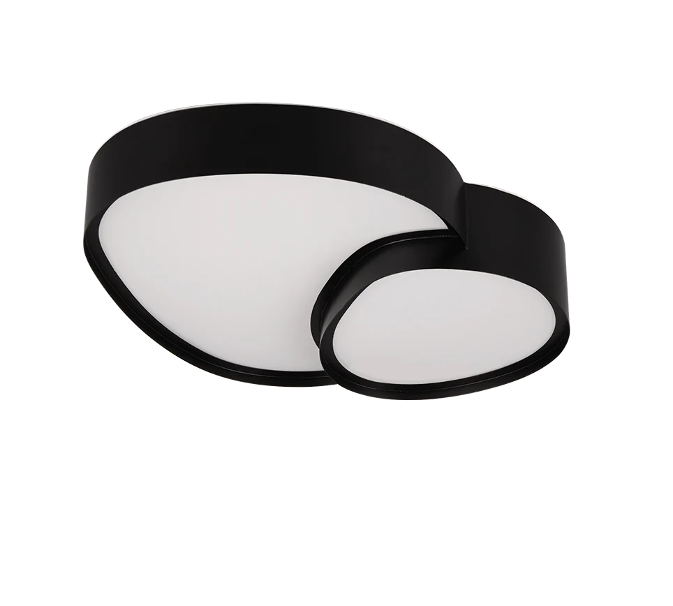 Plafondlamp Kolun Mat Zwart - Set van 3 - Afbeelding 5