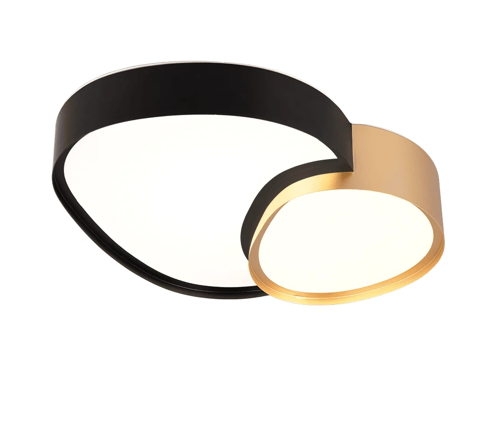 Plafondlamp Slistel Zwart - Set van 3 - Afbeelding 2