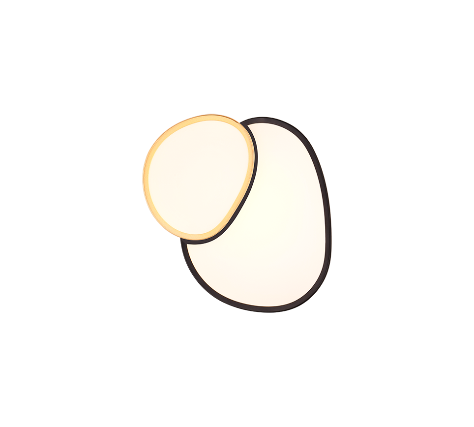 Plafondlamp Slistel Zwart - Set van 3 - Afbeelding 3