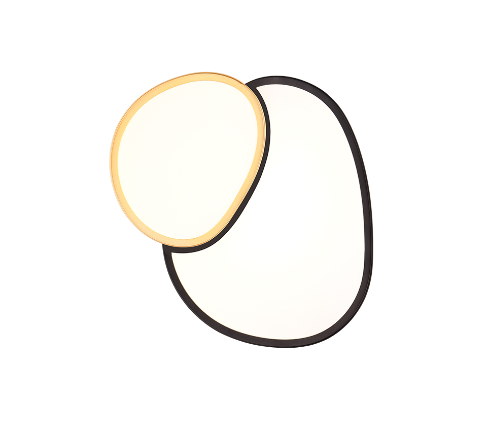 Plafondlamp Slistel Zwart - Set van 3 - Afbeelding 4