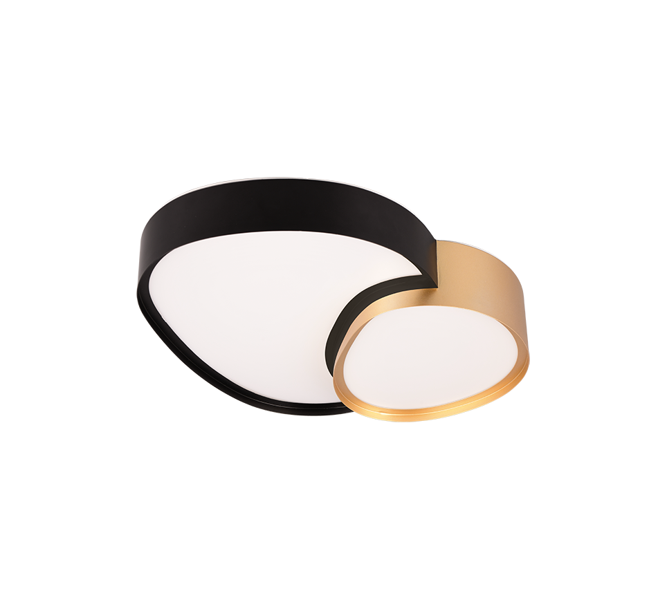 Plafondlamp Slistel Zwart - Set van 3 - Afbeelding 5