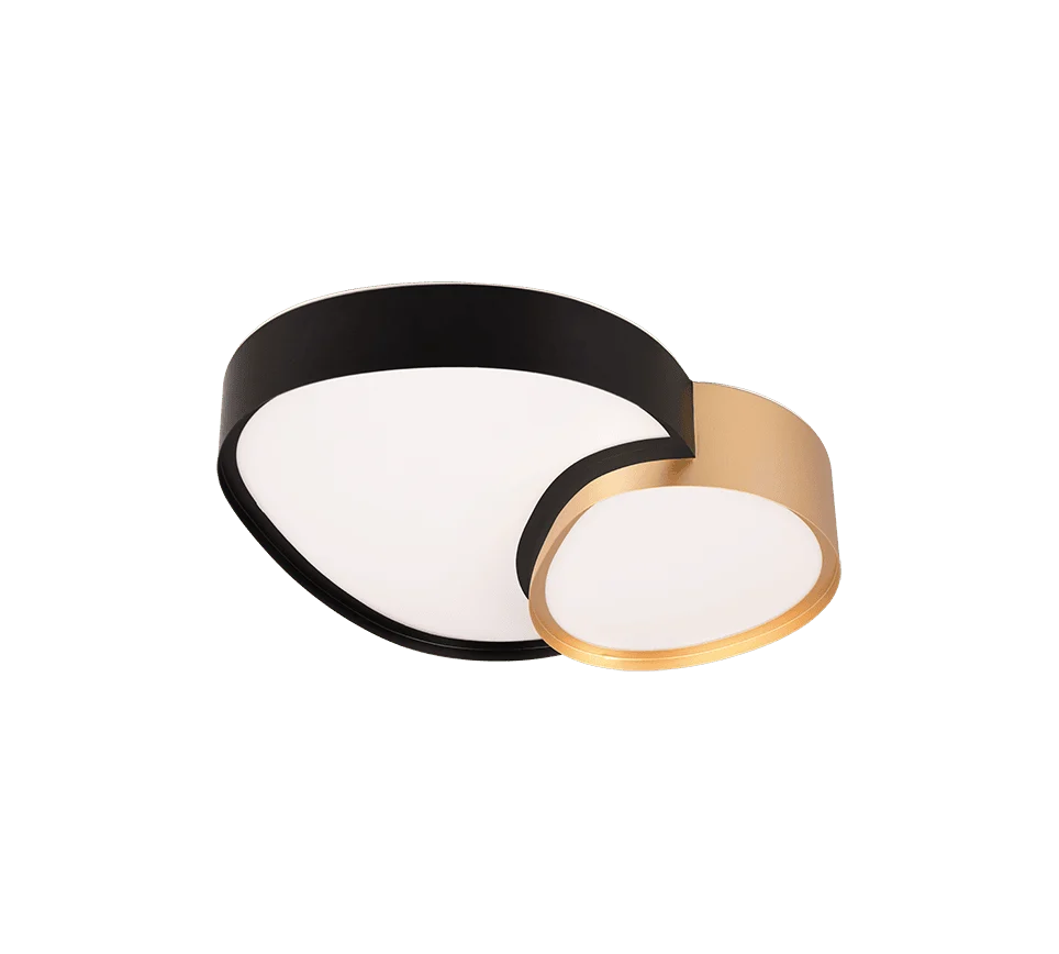 Plafondlamp Slistel Zwart - Set van 3 - Afbeelding 5