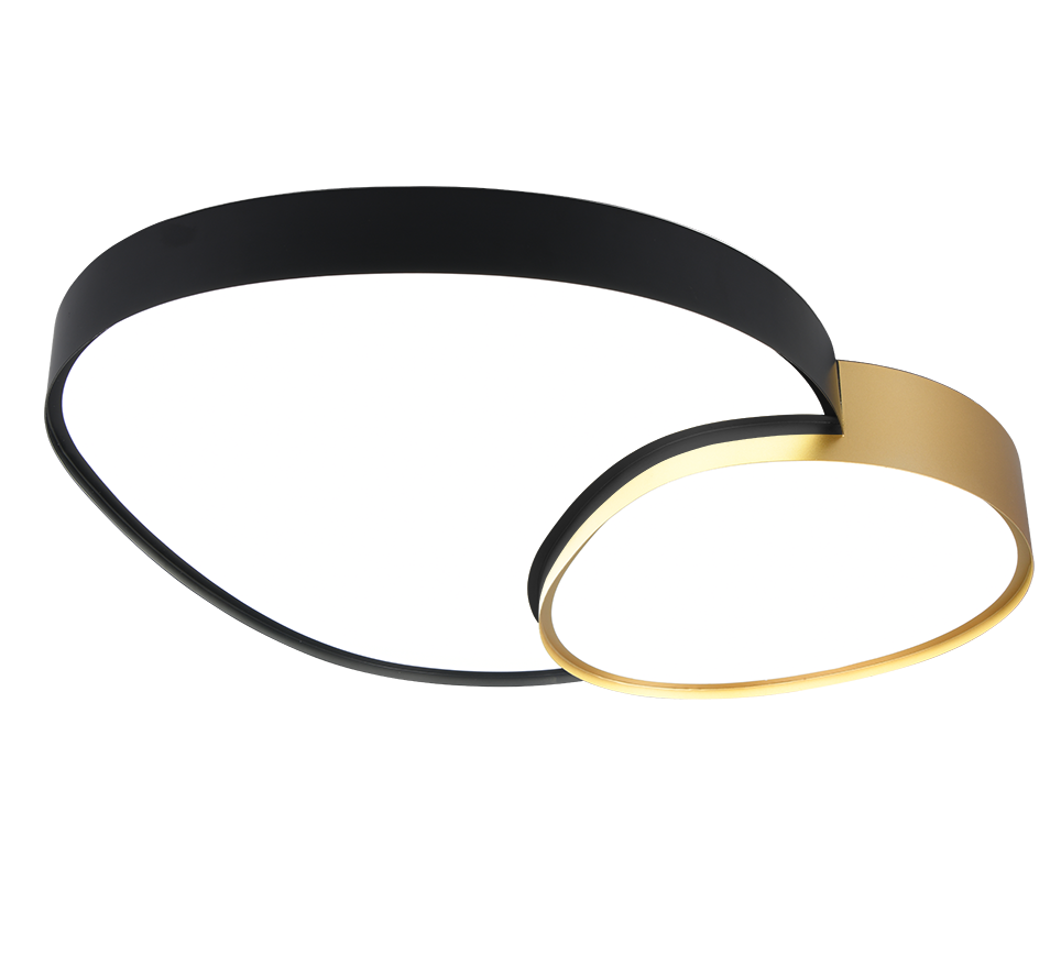 Plafondlamp Proonsane Zwart - Set van 3 - Afbeelding 2