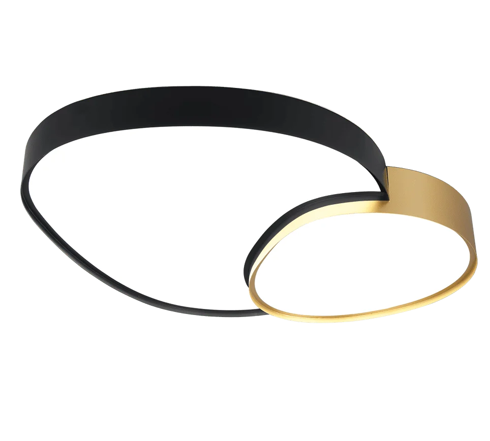 Plafondlamp Proonsane Zwart - Set van 3 - Afbeelding 2