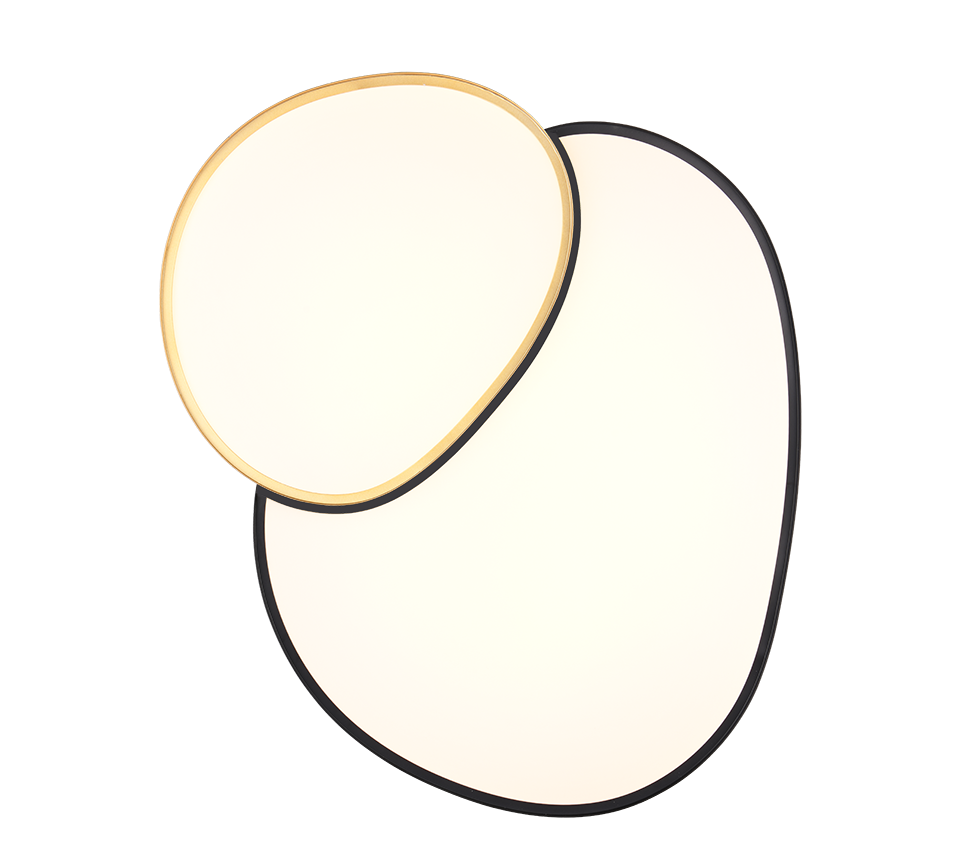Plafondlamp Proonsane Zwart - Set van 3 - Afbeelding 3