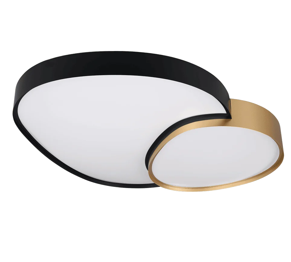 Plafondlamp Proonsane Zwart - Set van 3 - Afbeelding 5