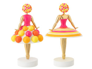 Decoratie Riermine Meerkleurig - Set van 2