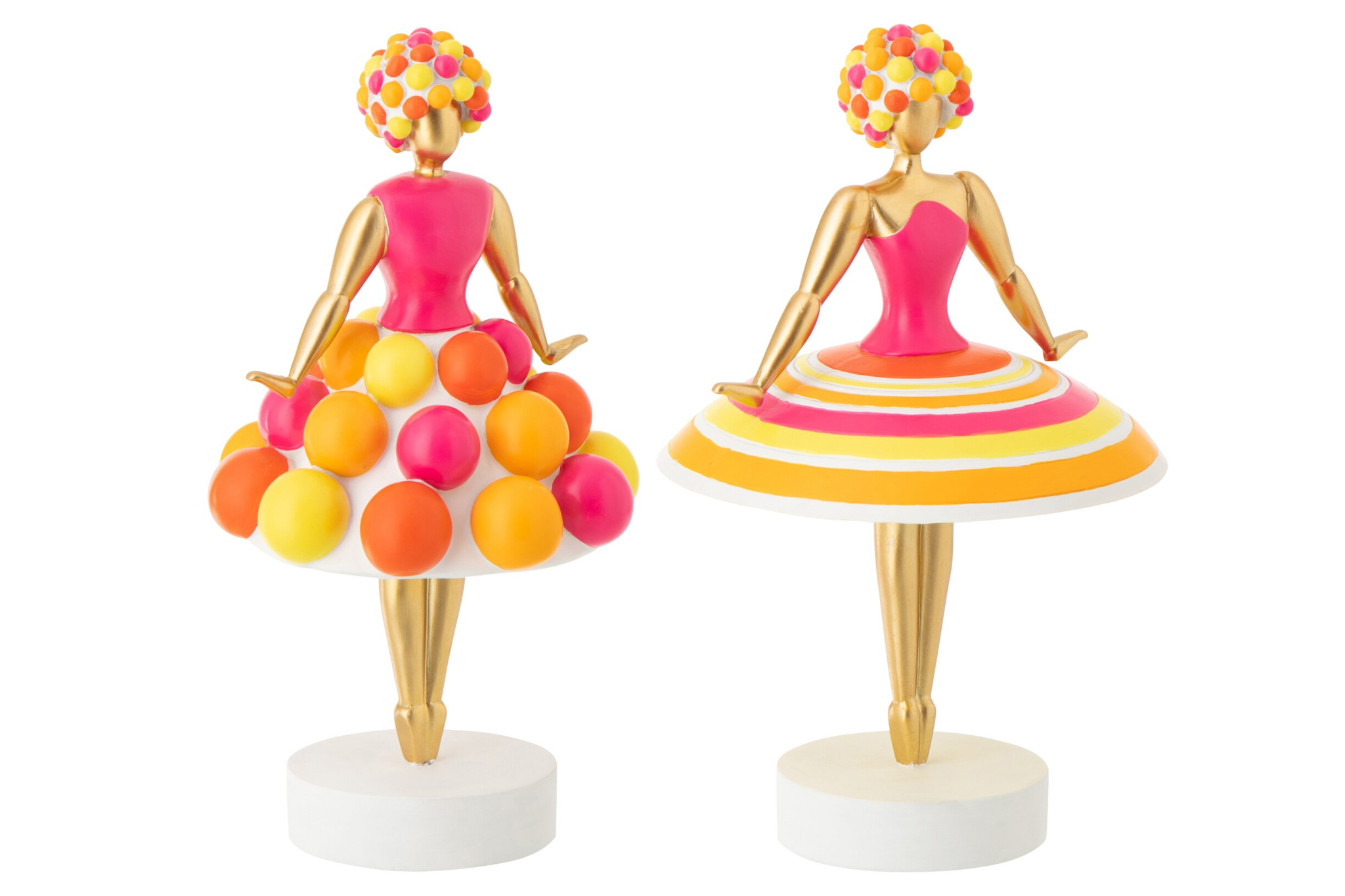 Decoratie Riermine Meerkleurig - Set van 2 - Afbeelding 3