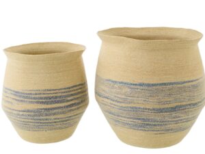 Mand Stoonda Zeegras Naturel - Set van 2