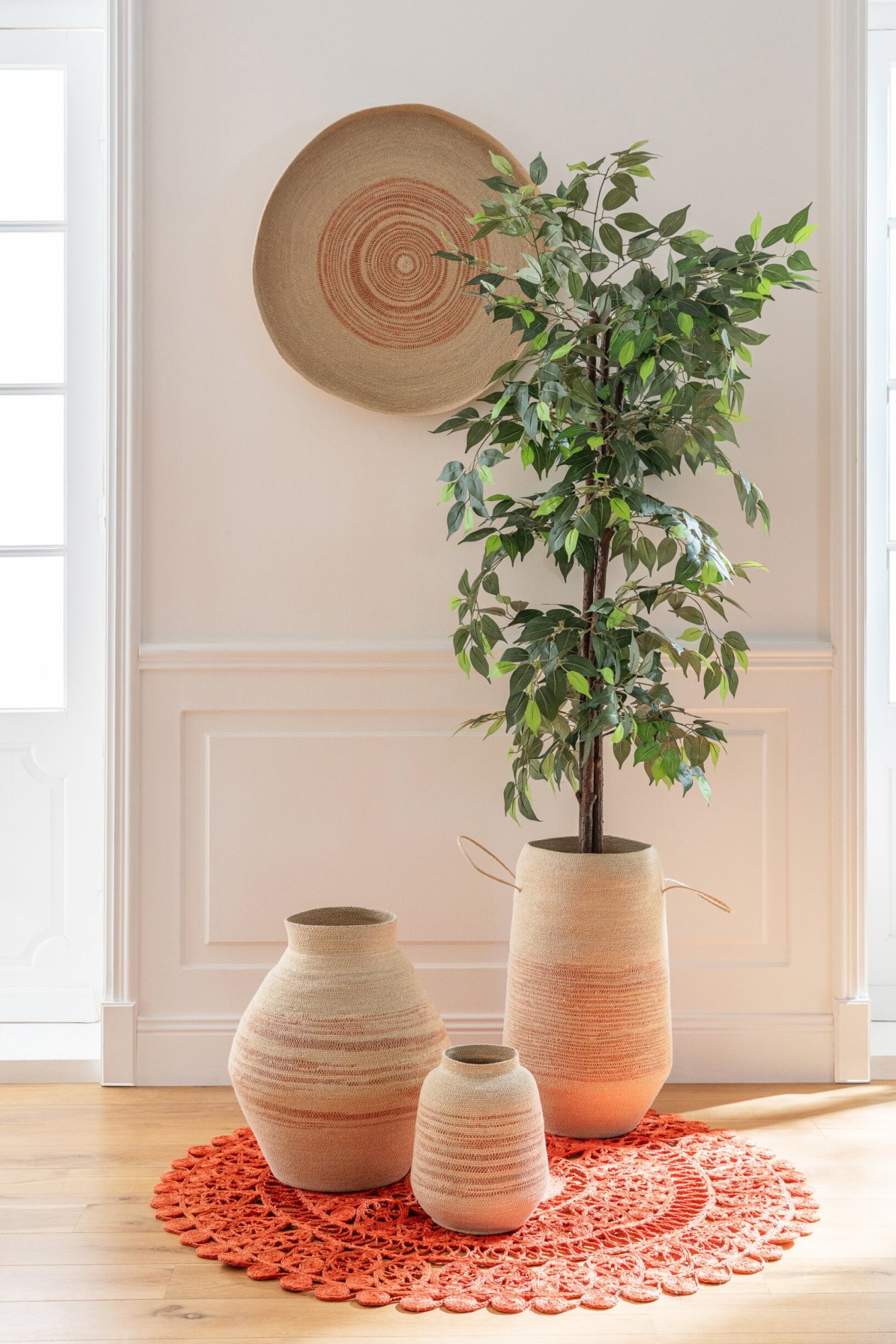 Wanddecoratie Skalira Naturel - Afbeelding 2