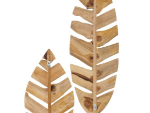 Wanddecoratie Skiekan Naturel - Set van 2