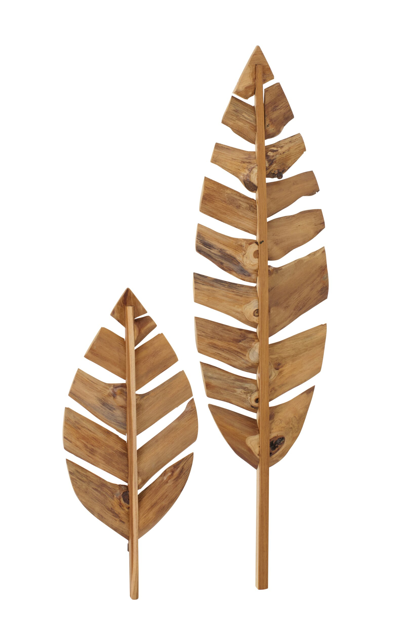 Wanddecoratie Skiekan Naturel - Set van 2 - Afbeelding 3