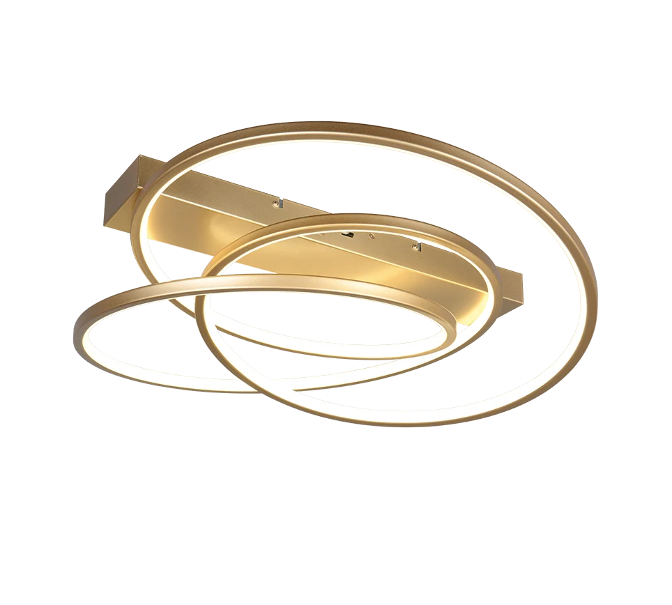 Plafondlamp Meimme Goud - Set van 3 - Afbeelding 2