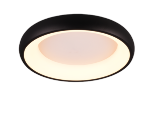 Plafondlamp Grantik Mat Zwart Ø46,5 cm - Set van 3