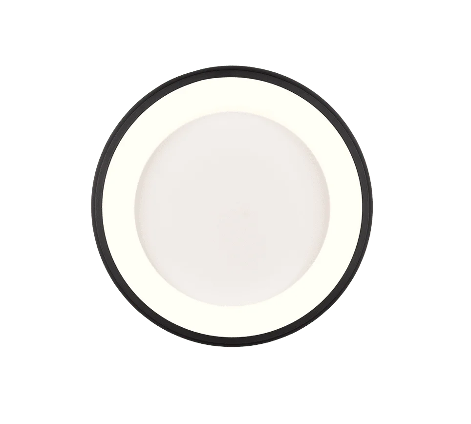 Plafondlamp Grantik Mat Zwart Ø46,5 cm - Set van 3 - Afbeelding 5