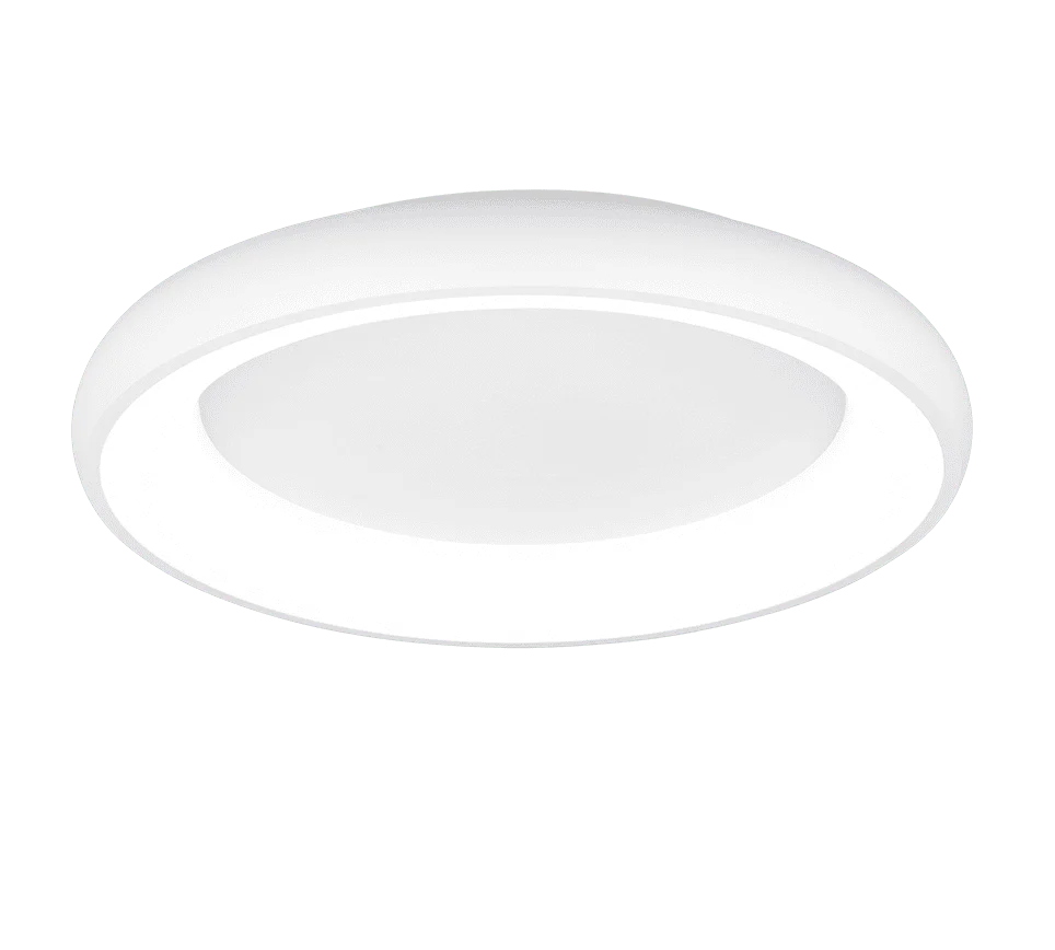 Plafondlamp Rolter Mat Wit Ø62 cm - Set van 3 - Afbeelding 2