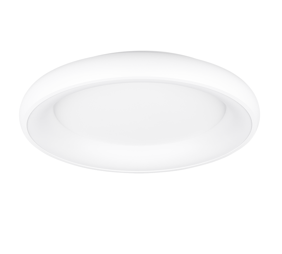 Plafondlamp Rolter Mat Wit Ø62 cm - Set van 3 - Afbeelding 3