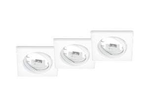 Inbouwspot Jiellik Mat Wit - Set van 3