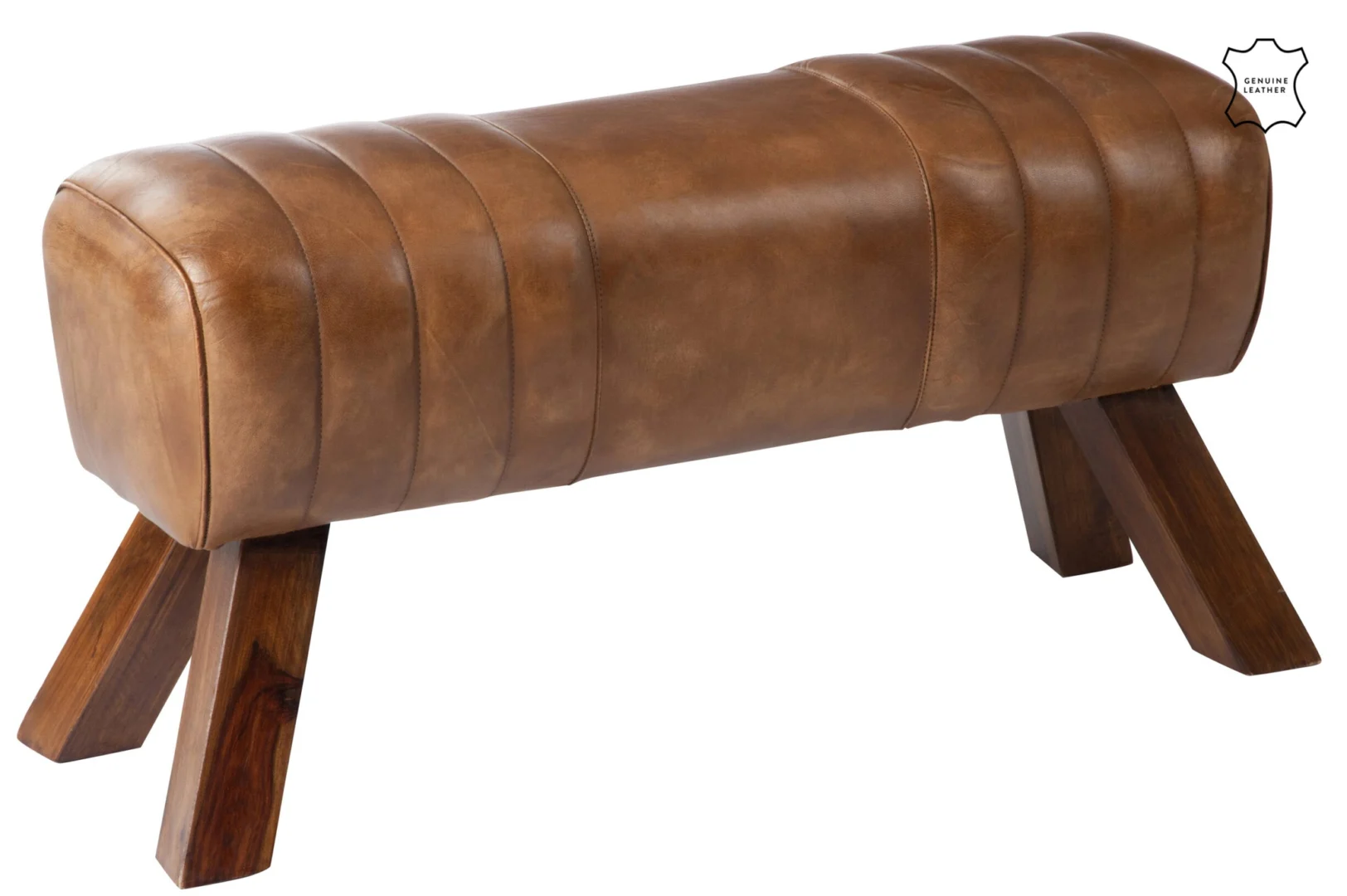 Woonaccessoire Stooves Leer Bruin - Afbeelding 8