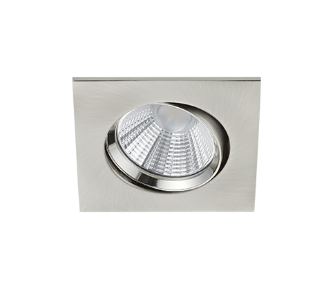Inbouwspot Feivak Mat Nikkel - Set van 3