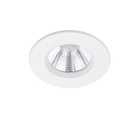 Inbouwspot Stiema Mat Wit Ø8,5 cm - Set van 3