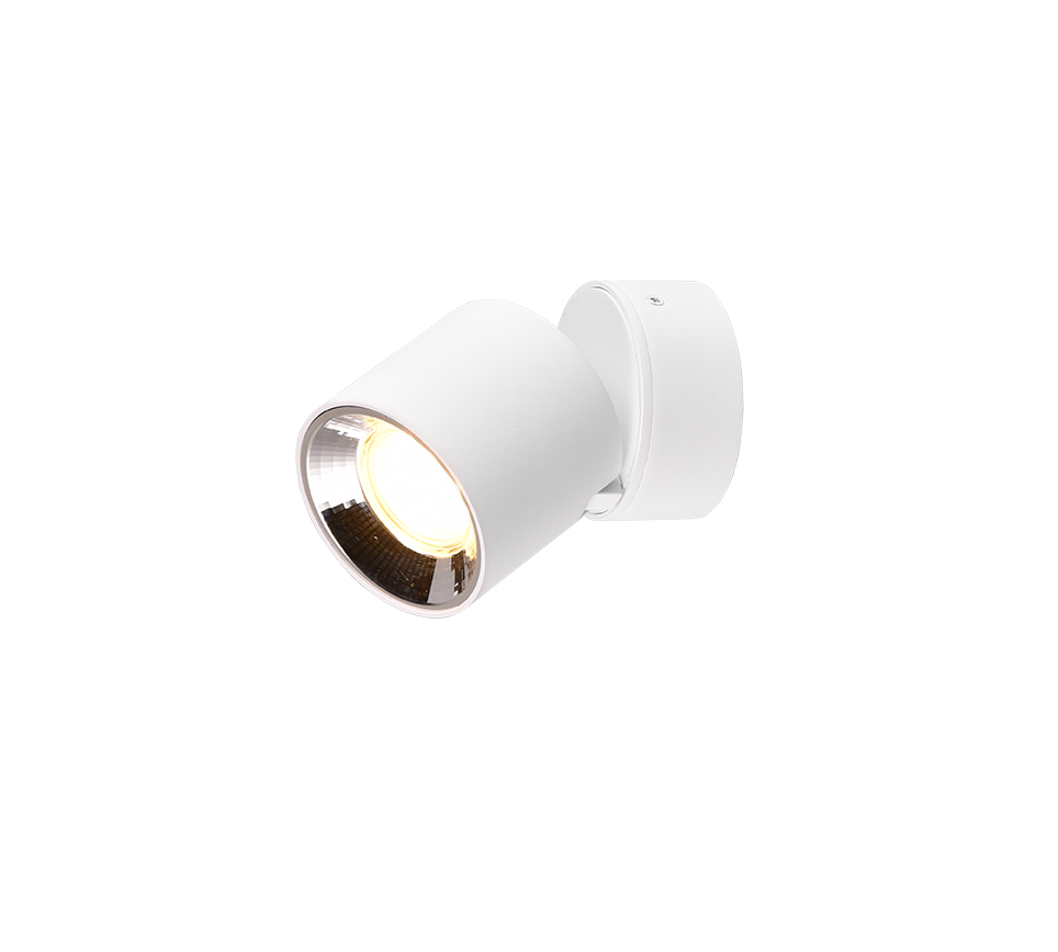 Plafondlamp Joolli Mat Wit Ø8,7 cm - Set van 3