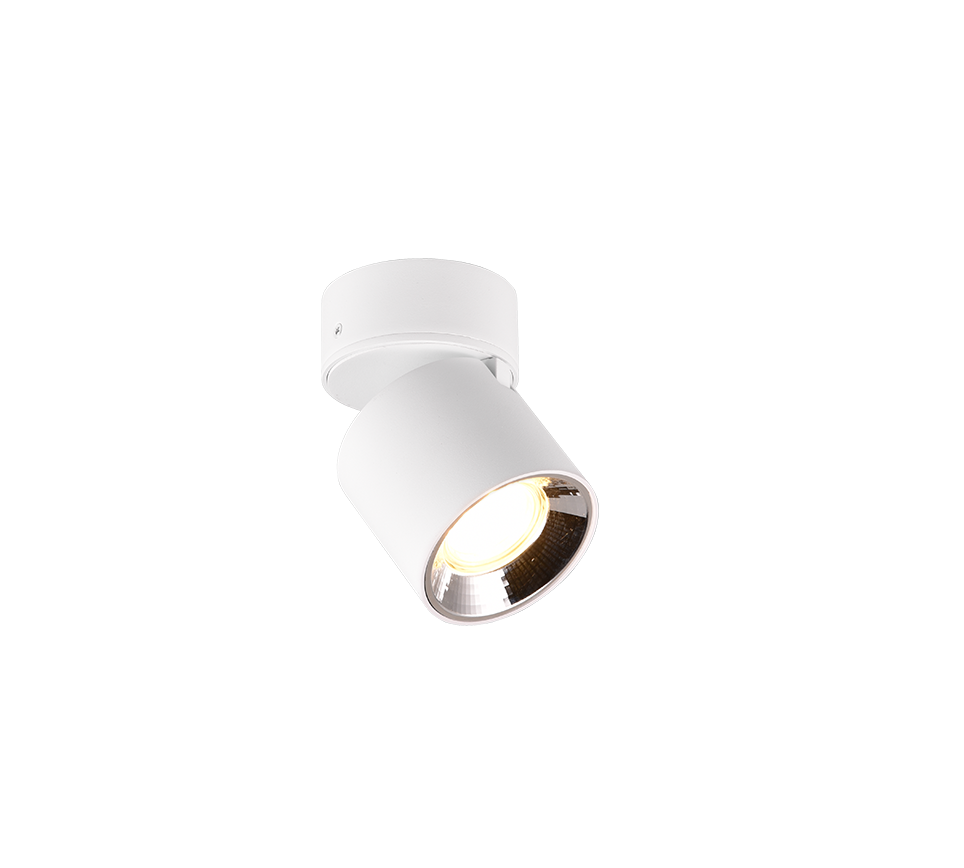 Plafondlamp Joolli Mat Wit Ø8,7 cm - Set van 3 - Afbeelding 2