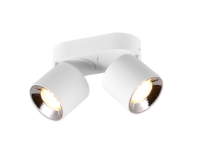 Plafondlamp Greelvand Mat Wit - Set van 3