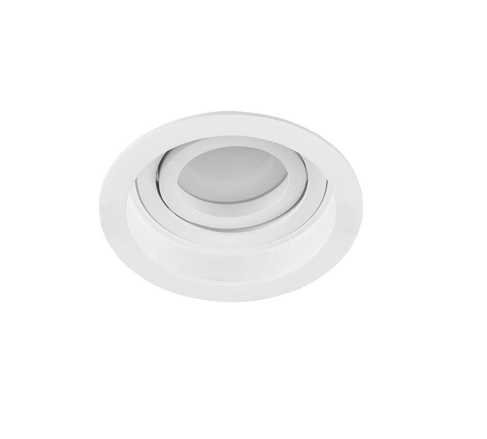 Inbouwspot Jirol Mat Wit Ø9,2 cm - Set van 3 - Afbeelding 2