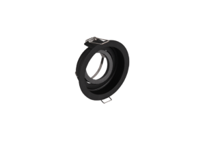 Inbouwspot Broolel Mat Zwart Ø9,2 cm - Set van 3