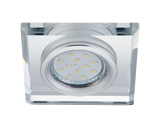 Inbouwspot Pronnund Chroom Ø65 cm - Set van 3