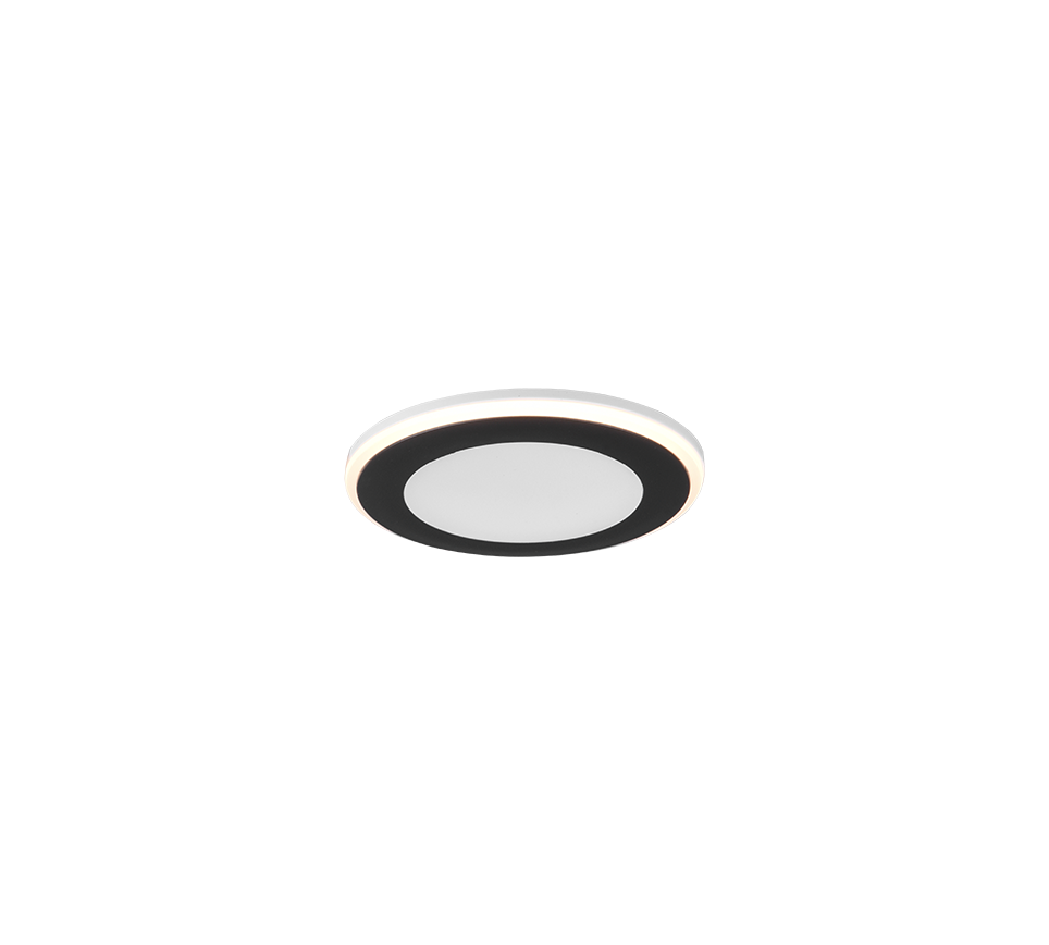 Inbouwspot Grute Mat Zwart Ø8,2 cm - Set van 3 - Afbeelding 4