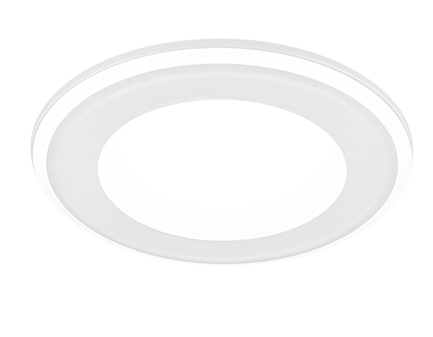 Inbouwspot Virry mat wit Ø14,8 cm, ronde plafondspot met geïntegreerde LED en strak minimalistisch design