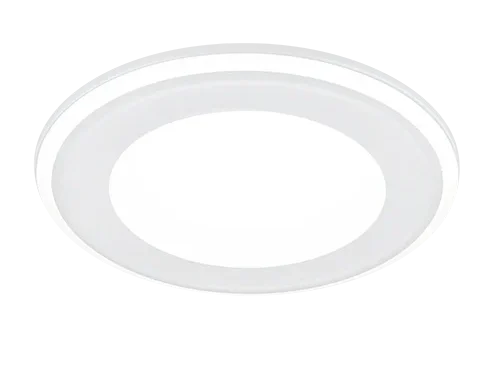 Inbouwspot Virry mat wit Ø14,8 cm, ronde plafondspot met geïntegreerde LED en strak minimalistisch design