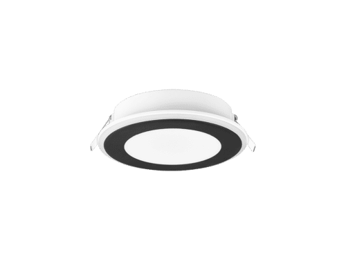 Gallin mat zwarte inbouwspot Ø14,8 cm met geïntegreerde LED, set van 3