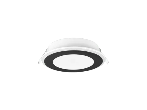 Gallin mat zwarte inbouwspot Ø14,8 cm met geïntegreerde LED, set van 3