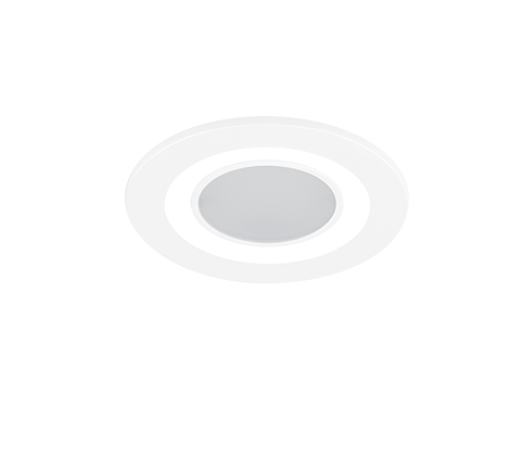 Inbouwspot Flannon Mat Wit Ø8,2 cm - Set van 3 - Afbeelding 3