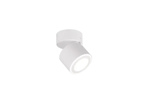 Plafondlamp Passena mat wit, compacte draaibare LED-spot met moderne metalen afwerking, set van 3