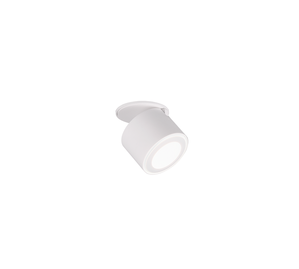 Plafondlamp Passena Mat Wit Ø8,7 cm - Set van 3 - Afbeelding 2