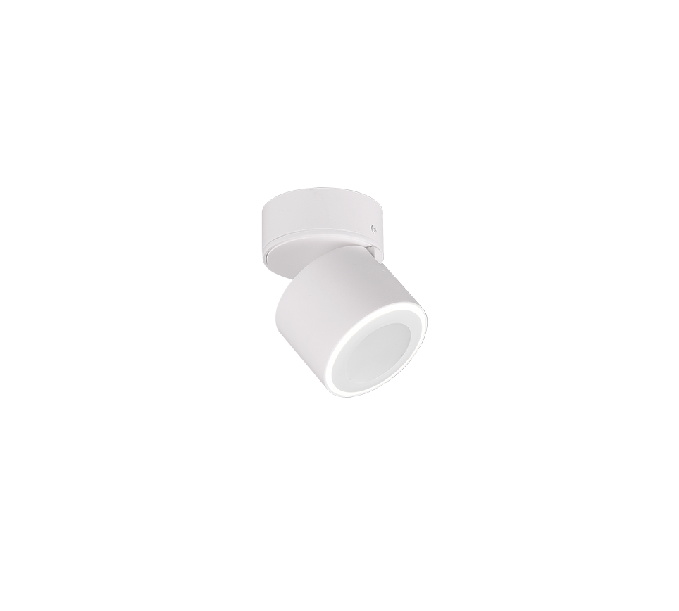 Plafondlamp Passena Mat Wit Ø8,7 cm - Set van 3 - Afbeelding 3