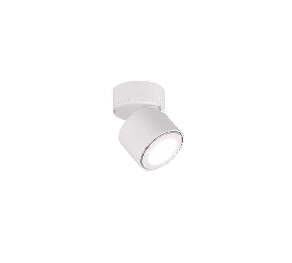 Plafondlamp Passena Mat Wit Ø8,7 cm - Set van 3 - Afbeelding 4