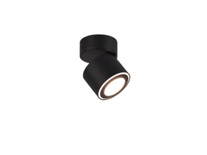 Plafondlamp Stanton Mat Zwart Ø8,7 cm - Set van 3