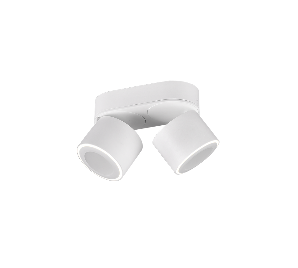 Plafondlamp Caldena Mat Wit - Set van 3 - Afbeelding 3