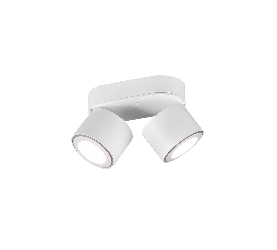 Plafondlamp Caldena Mat Wit - Set van 3 - Afbeelding 4